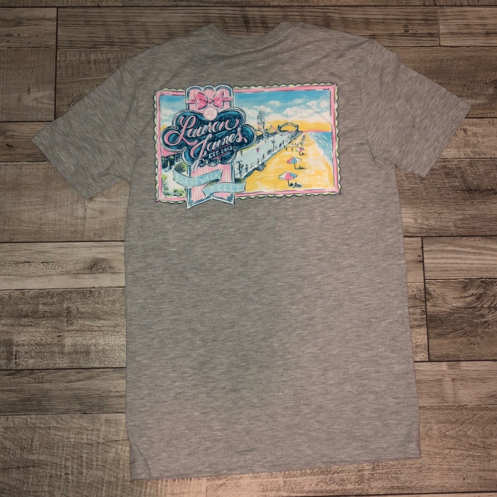 Size: extra small Lauren James gray tee